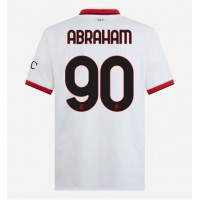 AC Milan Tammy Abraham #90 Fotballklær Bortedrakt 2024-25 Kortermet